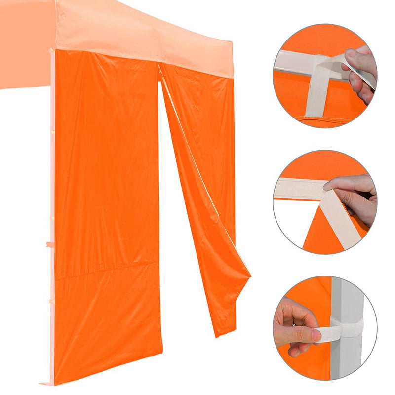Yescom Canopy Tent Wall with Zip 10x7ft UV50+ CPAI-84