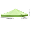 Yescom 10x10 Ez Pop Up Tent Canopy Top Replacement Cover (9.6'x9.6')
