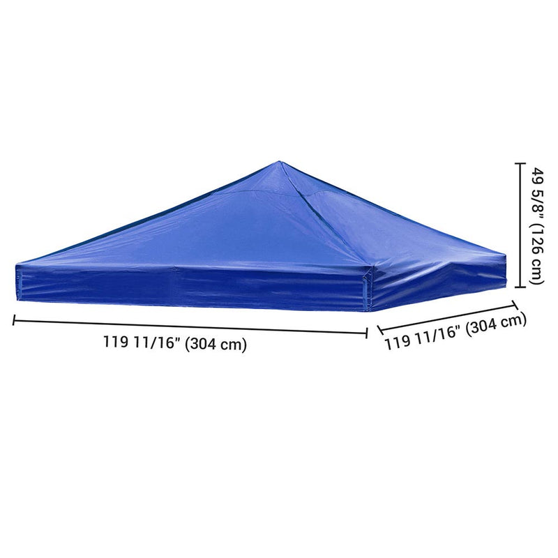 Yescom 10'x10' Ez Pop Up Tent Canopy Top Replacement Cover