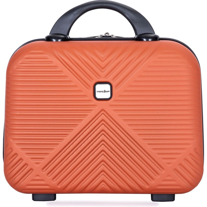 2Piece Luggage Sets ABS Lightweight Suitcase, Spinner Wheels, (20/14) DARK ORANGE