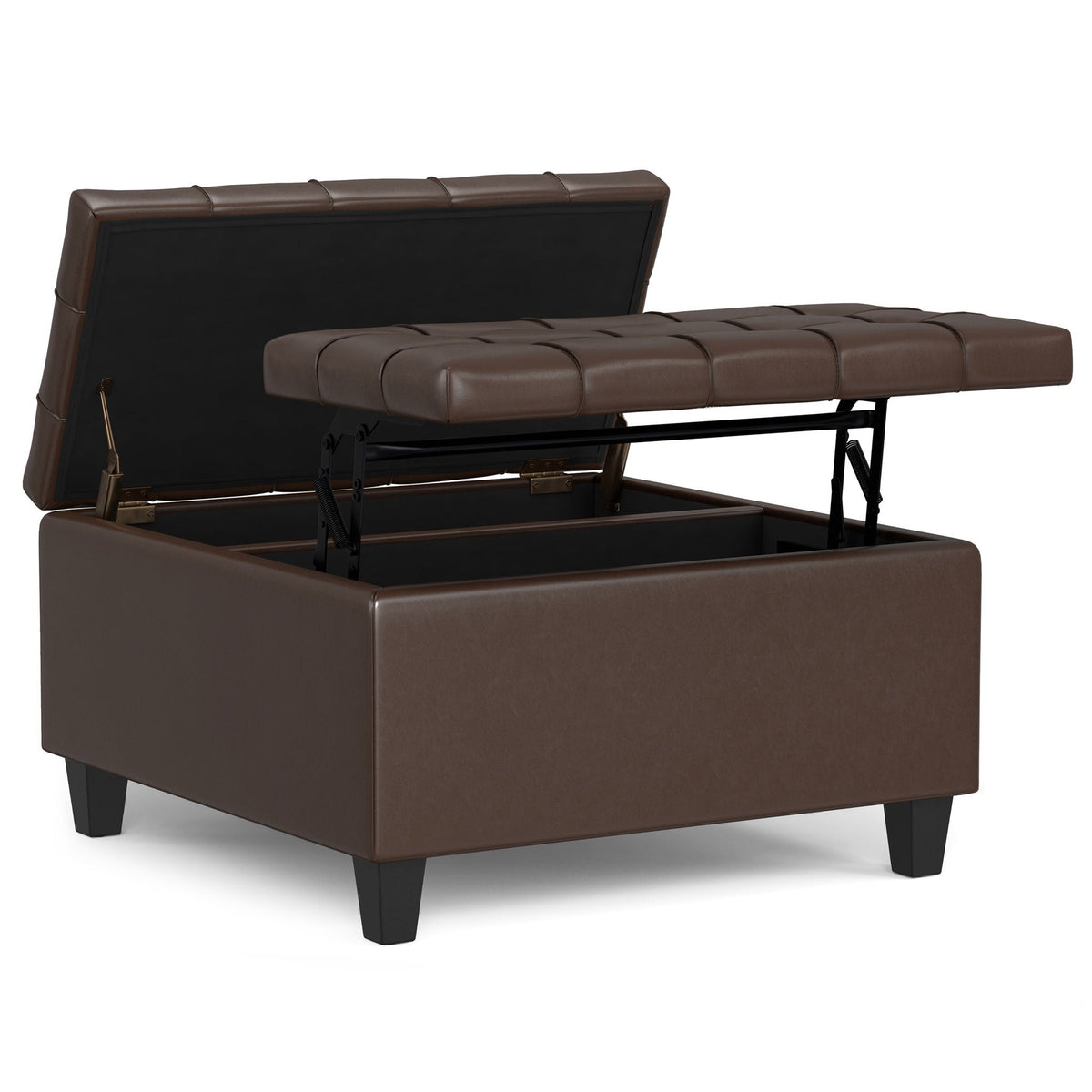 Harrison - Large Coffee Table Storage Ottoman, photo 8 of 40