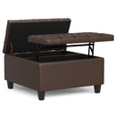 Harrison - Large Coffee Table Storage Ottoman by Unique Piece Furniture