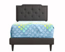 Button Tufted Bed Charming For Cozy Spaces by Unique Piece Furniture