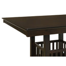 Finley - 5 Piece Dining Set With Chairs - Espresso by HouseOfZazla