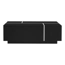 Extendable Coffee Table With 2 Hidden Storage Space And 2 Drawers For Living Room by HouseOfZazla