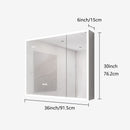 Bathroom Medicine Cabinet With Lights, LED Medicine Cabinet With Mirror, Lighted Medicine Cabinet With Defogger by Unique Piece Furniture