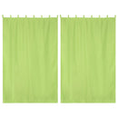 Yescom 2-Pcs Outdoor Tab Top Curtain Panel, 54Wx84L