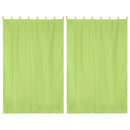 Yescom 2-Pcs Outdoor Tab Top Curtain Panel, 54Wx84L