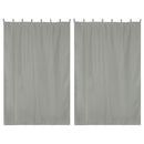 Yescom 2-Pcs Outdoor Tab Top Curtain Panel, 54Wx84L