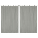 Yescom 2-Pcs Outdoor Tab Top Curtain Panel, 54Wx84L