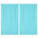Yescom 2-Pcs Outdoor Tab Top Curtain Panel, 54Wx96L