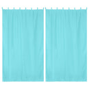 Yescom 2-Pcs Outdoor Tab Top Curtain Panel, 54Wx108L