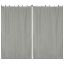 Yescom 2-Pcs Outdoor Tab Top Curtain Panel, 54Wx108L