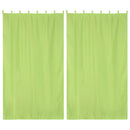Yescom 2-Pcs Outdoor Tab Top Curtain Panel, 54Wx108L