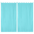 Yescom 2-Pcs Outdoor Curtain Panel, Tab Top, 54Wx120L