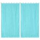 Yescom 2-Pcs Outdoor Curtain Panel, Tab Top, 54Wx120L