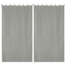 Yescom 2-Pcs Outdoor Curtain Panel, Tab Top, 54Wx120L
