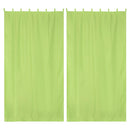 Yescom 2-Pcs Outdoor Curtain Panel, Tab Top, 54Wx120L
