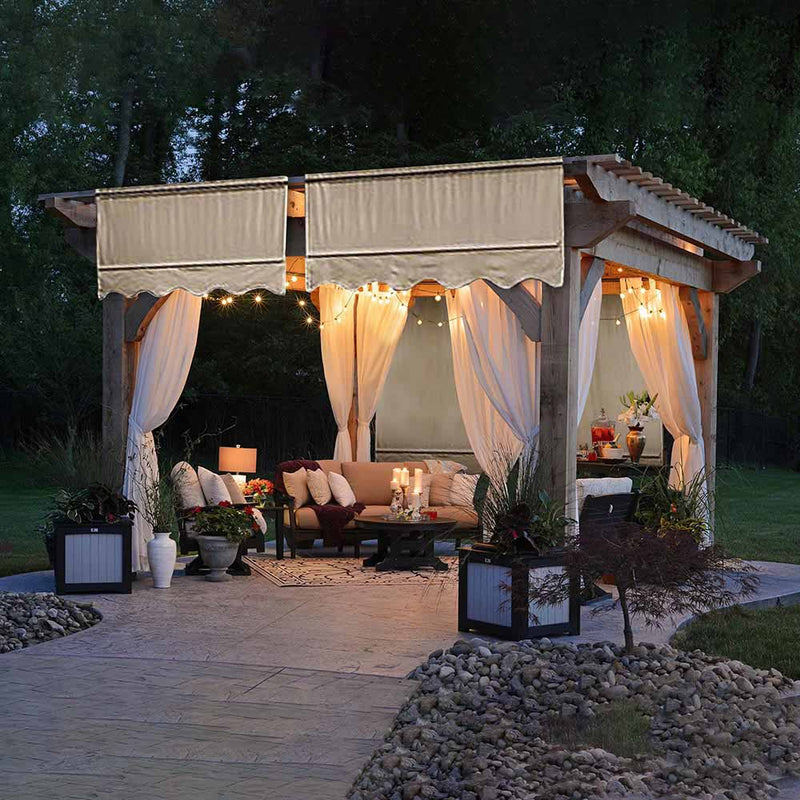 Yescom 2x 15'7" x 4'1" Replacement Pergola Shade Canopy