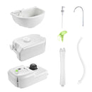 Yescom 4.5Gal Foot Pump Hand Washing Station 6.3Gal Waste Water Tank