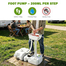 Yescom 4.5Gal Foot Pump Hand Washing Station 6.3Gal Waste Water Tank