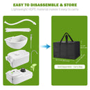 Yescom 4.5Gal Foot Pump Hand Washing Station 6.3Gal Waste Water Tank