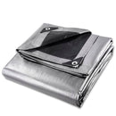 Yescom 12'x20' Heavy-Duty Poly Tarp Reinforced Canopy Silver