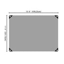 Yescom 14mil Extra Thick Heavy-Duty Poly Tarp Reinforced Canopy Size Opt