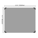 Yescom 14mil Extra Thick Heavy-Duty Poly Tarp Reinforced Canopy Size Opt