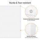 Yescom Heavy-Duty Tarp Poly Clear Waterproof Cover 14mil