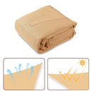 Yescom Patio Square Sun Sail Shade Canopy 18ft Color Optional