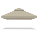 Yescom 10' x 10' Waterproof Gazebo Canopy Replacement Top 2-Tier