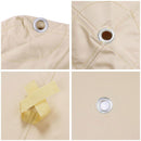 Yescom 10' x 10' Beige Gazebo Canopy Replacement Top 2-Tier