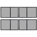 Yescom 41.2'R x 6.4'H Gazebo Mosquito Netting for 12'W x 10'D Gazebos