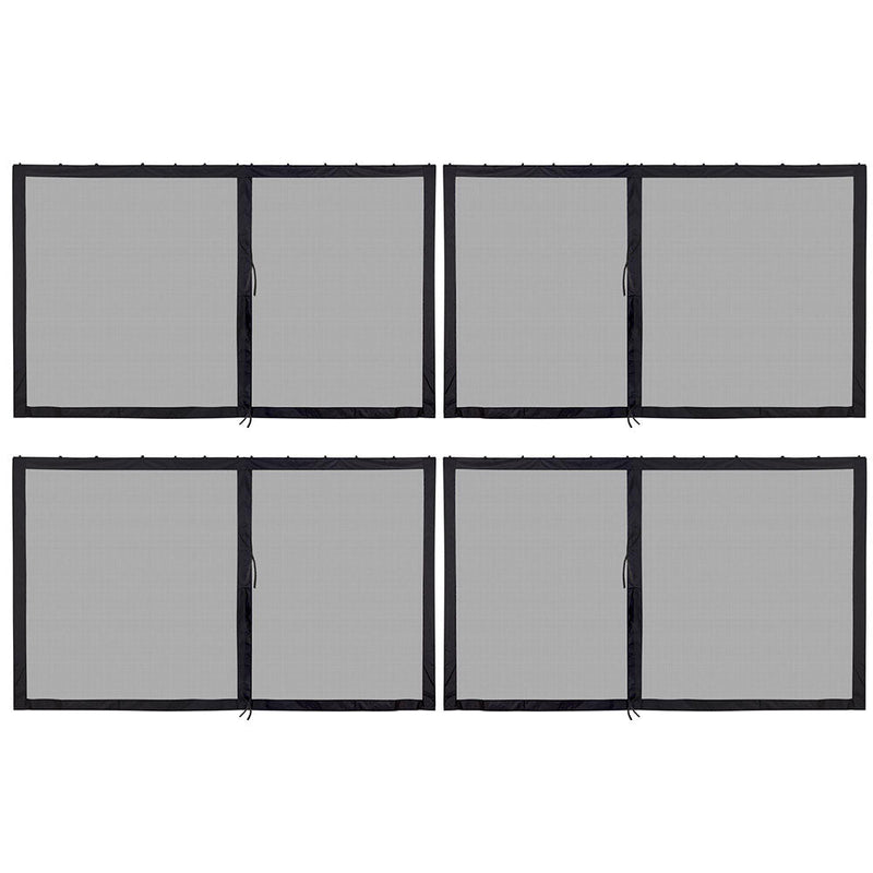 Yescom 41.2'R x 6.4'H Gazebo Mosquito Netting for 12'W x 10'D Gazebos