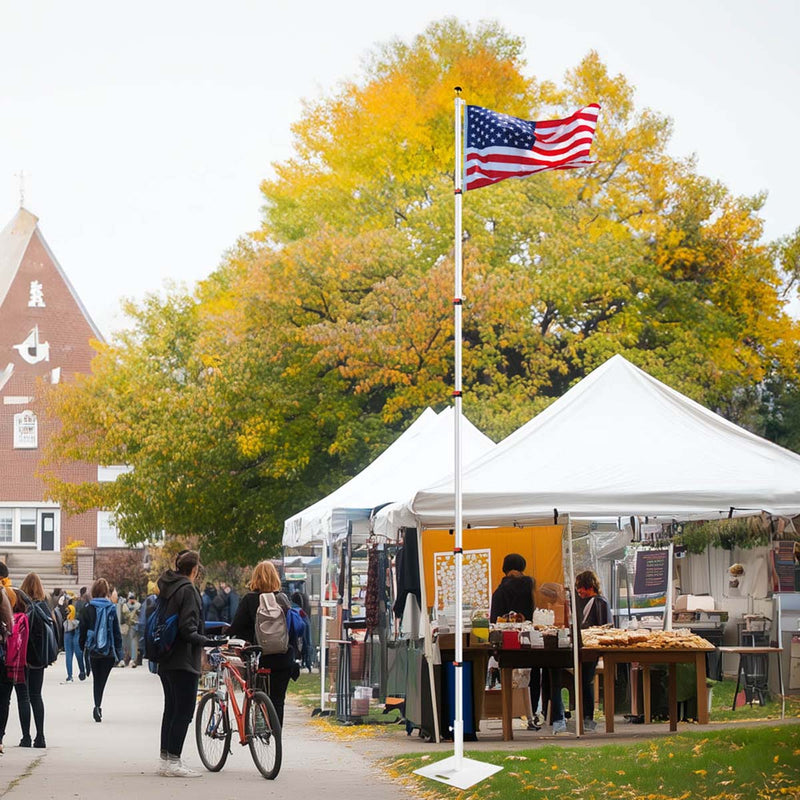 Yescom Outdoor Umbrella Stand Steel Parasol Base 34Lb (D2 3/8")