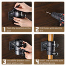 Yescom Patio Umbrella Mounting Brackets for Deck Railing (D2 5/16")