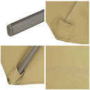 Yescom 9ft 8-Rib Patio Tilt Market Umbrella w/ 200gsm Canopy