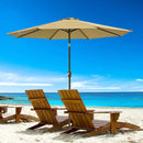 Yescom 9ft 8-Rib Patio Tilt Market Umbrella w/ 200gsm Canopy