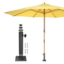 Yescom Battery-powered Umbrella Lights with Remote for 9-10ft 8-Rib(4.75ft)