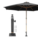 Yescom Battery-powered Umbrella Lights with Remote for 9-10ft 8-Rib(4.75ft)