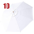 Yescom 13' Outdoor Market Umbrella Replacement Canopy 8-Rib