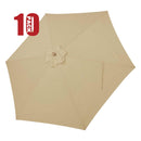 Yescom 9' 6-Rib Outdoor Patio Umbrella Replacement Canopy Multiple Colors