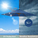 Yescom 9' 6-Rib Outdoor Patio Umbrella Replacement Canopy Multiple Colors by yescomusa