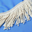 LAGarden Palm Springs Fringe Umbrella Replacement Canopy 6ft 8-Rib