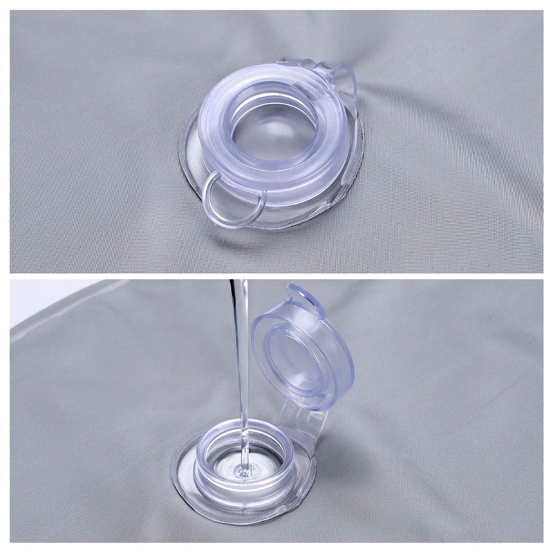 Yescom 6ft Fringe Patio Beach Umbrella with Weighted Base