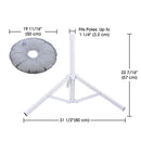Yescom Beach Umbrella Base Holder for Poles D1 1/4"