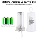 Yescom Battery-powered Umbrella Lights with Remote for 9-10ft 8-Rib(4.75ft)