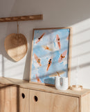 Watercolor surfboards