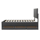 Upholstered Design Platform Bed With Trundle by HouseOfZazla